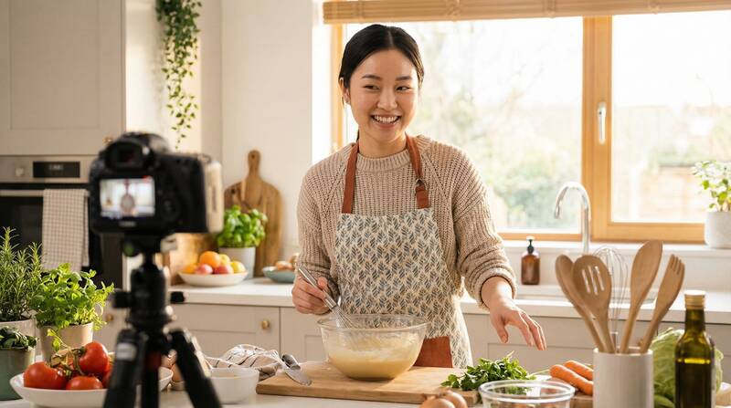 国产自拍美食视频教程